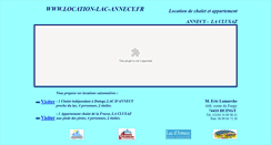 Desktop Screenshot of location-lac-annecy.fr